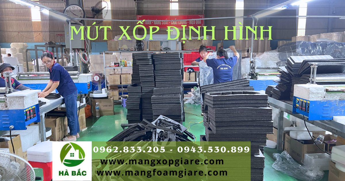 sản xuất mút xốp định hình sản xuất mút xốp định hình