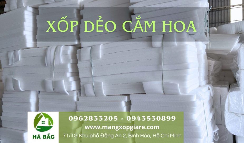 Xốp dẻo cắm hoa 5cm