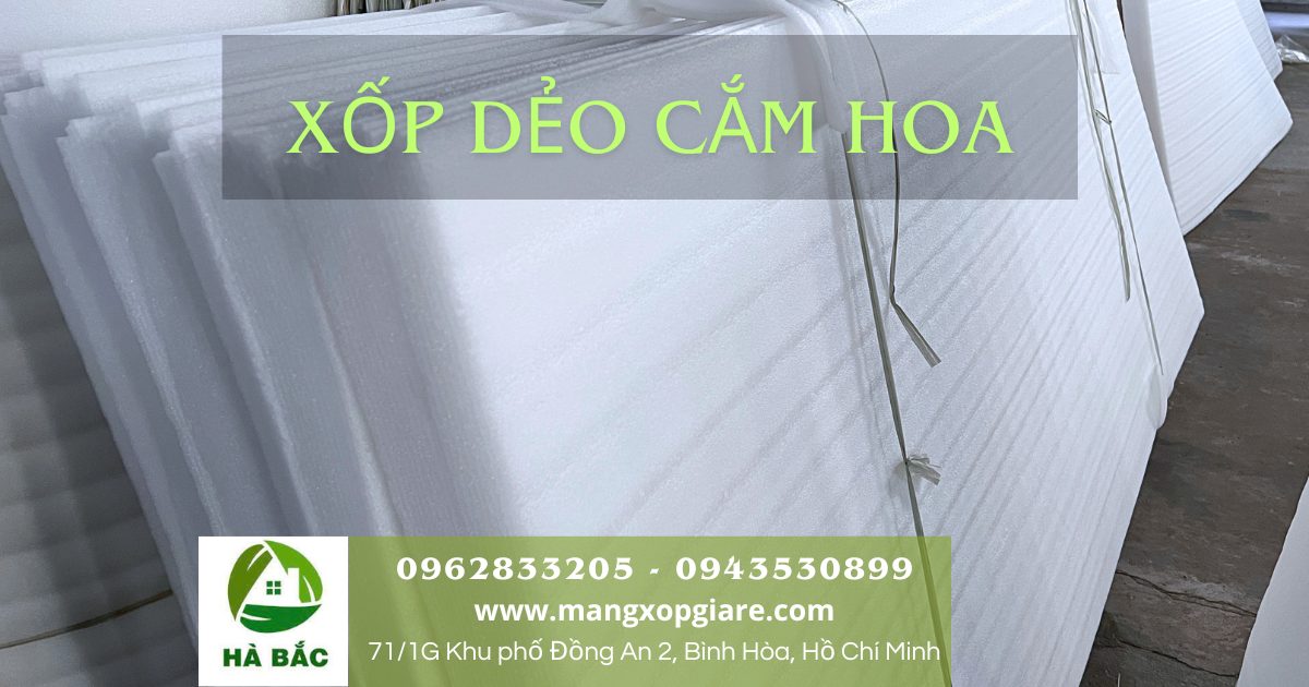 Xốp dẻo cắm hoa 5cm Xốp dẻo cắm hoa 5cm