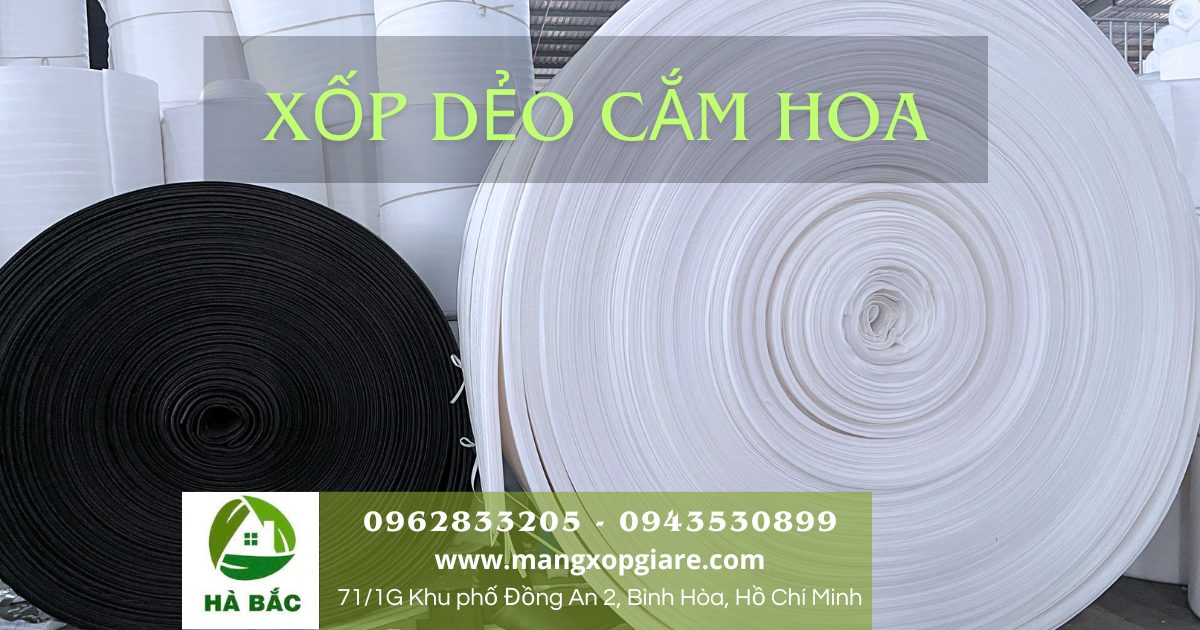 Xốp dẻo cắm hoa 5cm Xốp dẻo cắm hoa 5cm