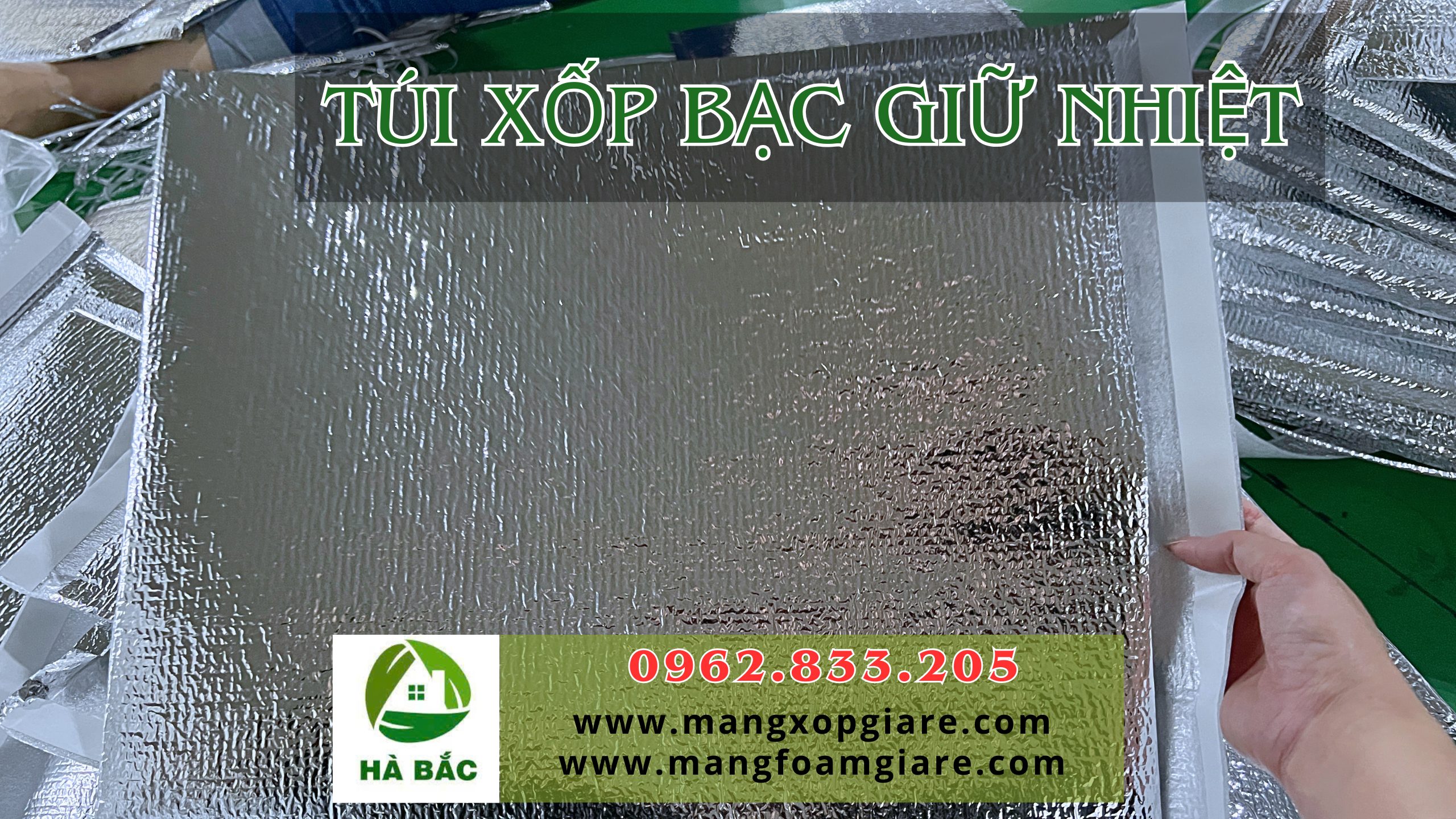 Túi xốp bạc giữ nhiệt giá rẻ Túi xốp bạc giữ nhiệt giá rẻ
