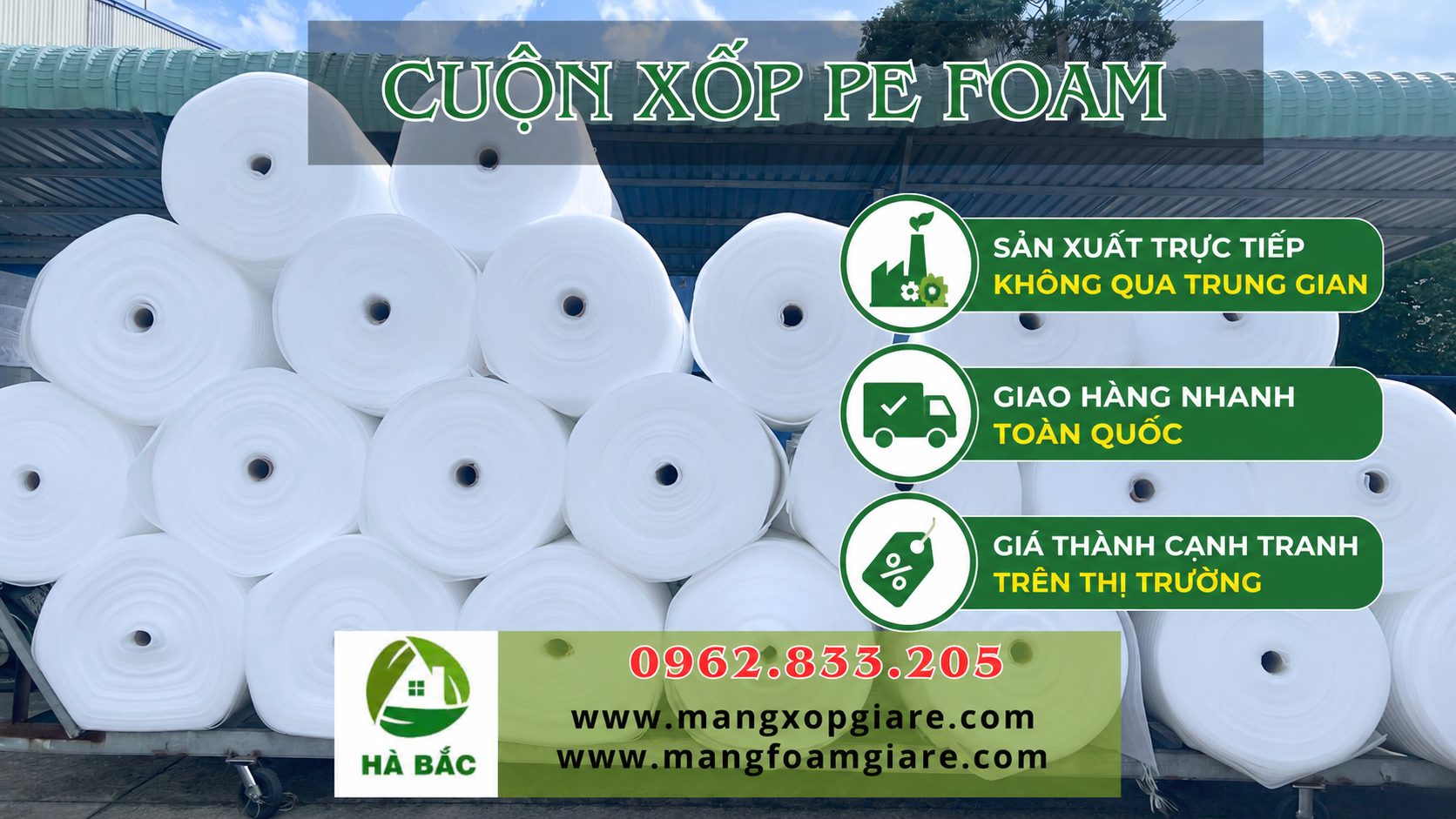 Xốp PE Foam 2mm