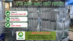 Túi Xốp Bạc Giữ Nhiệt Cho Thực Phẩm