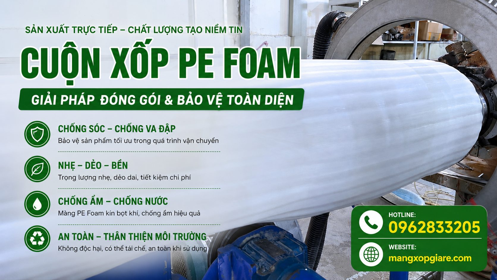 màng xốp pe foam màng xốp pe foam
