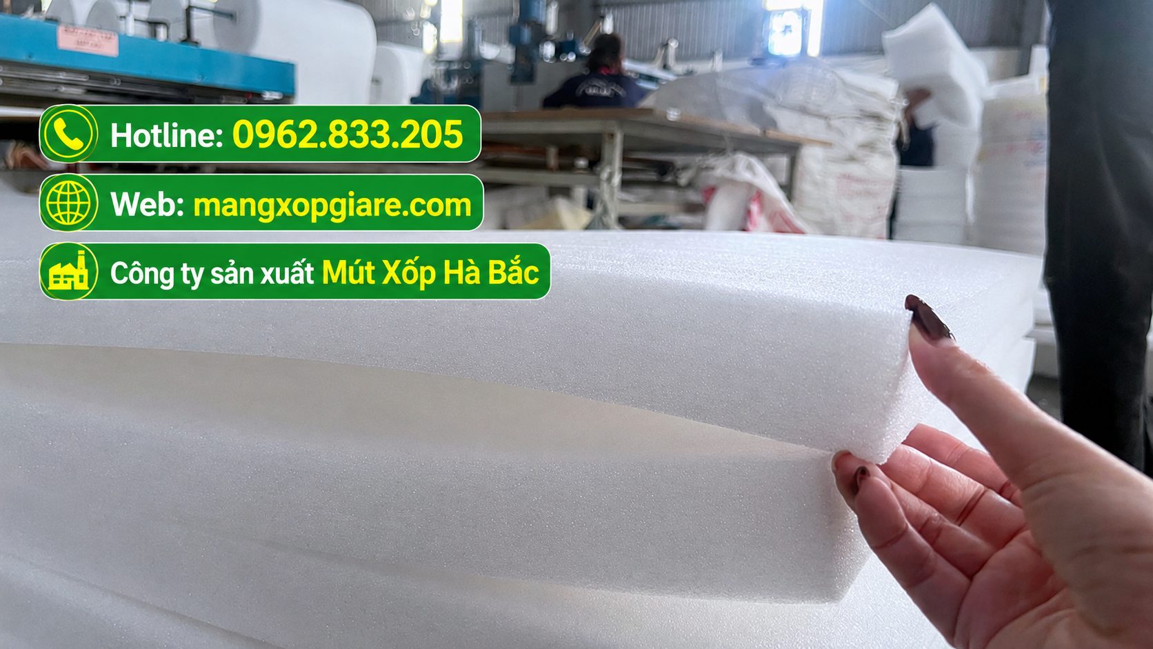Xốp Dẻo Pe Foam