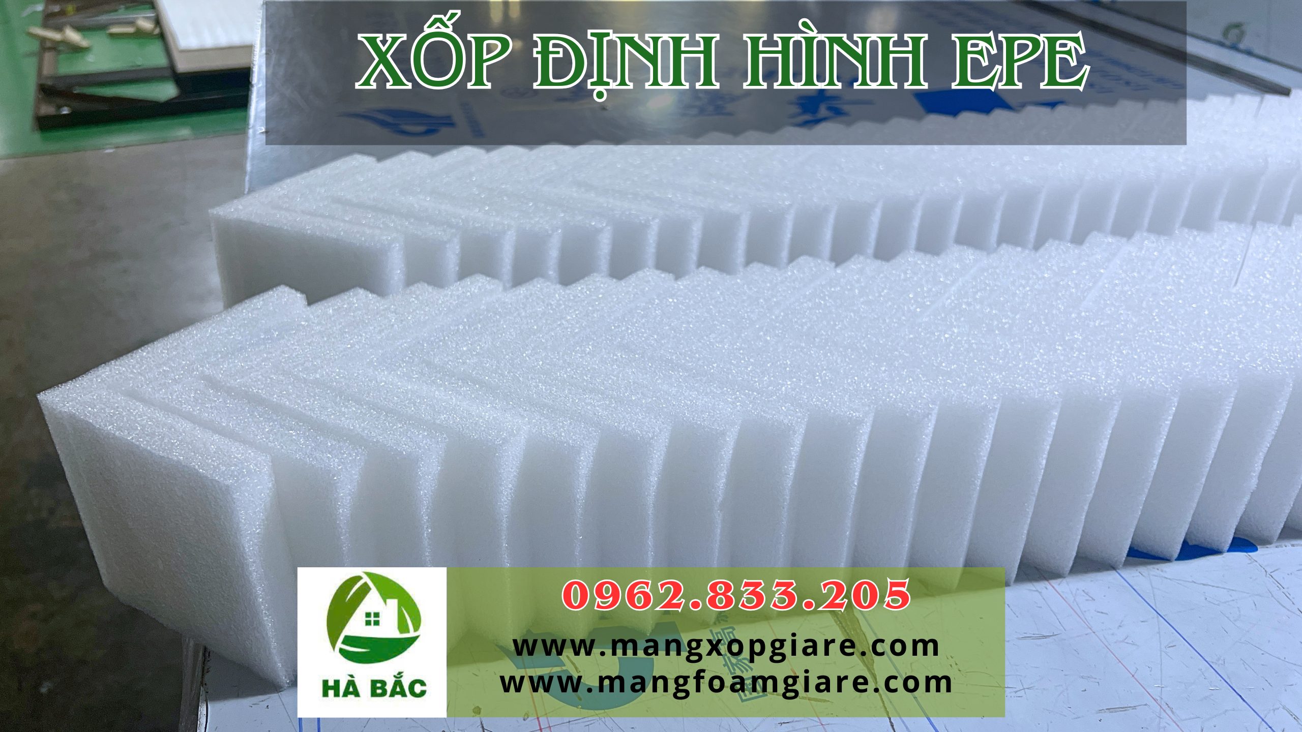 Mút xốp pe foam định hình Mút xốp pe foam định hình