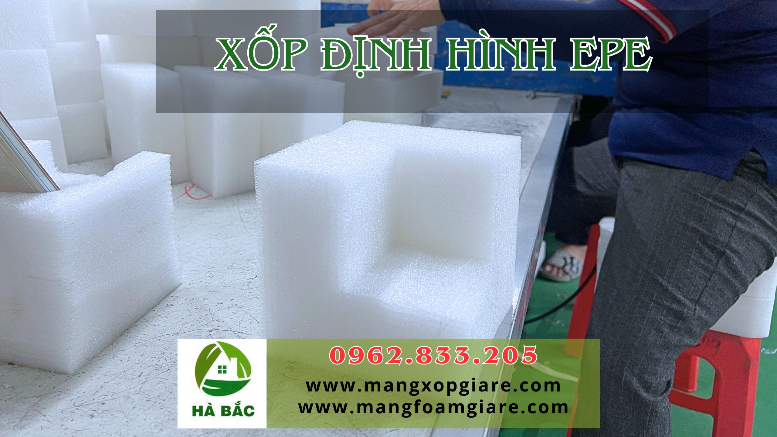 Mút xốp pe foam định hình Mút xốp pe foam định hình
