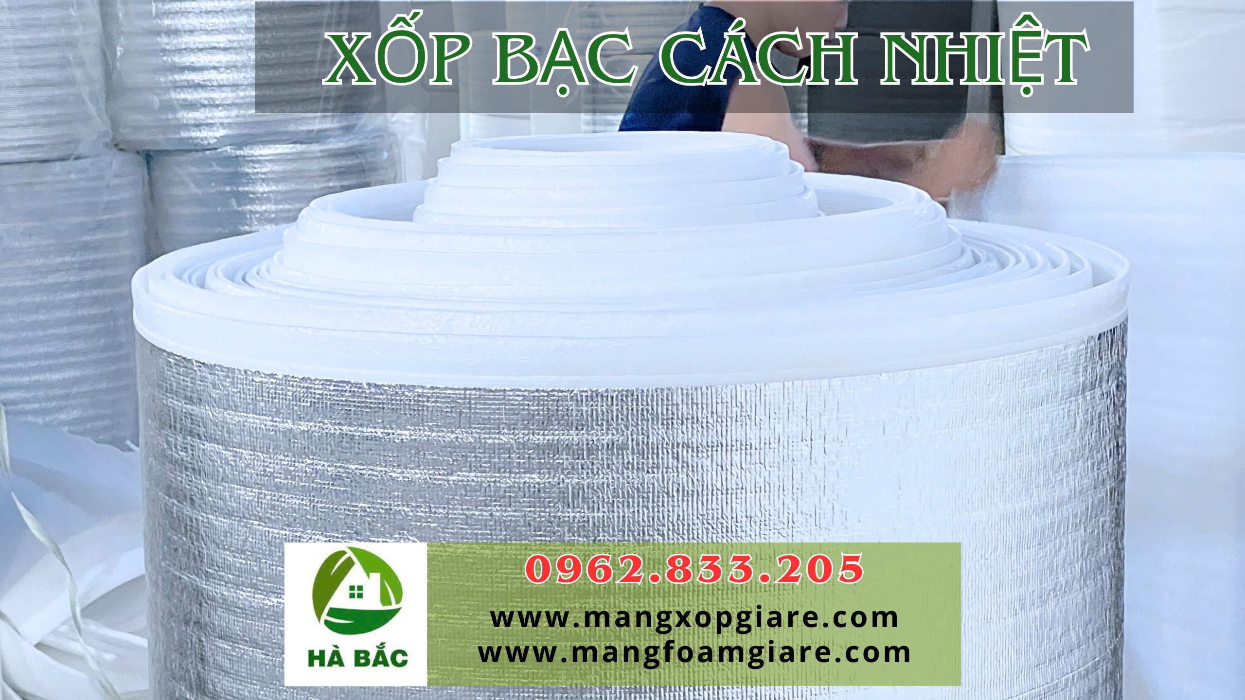 cuộn xốp bạc cách nhiệt cuộn xốp bạc cách nhiệt