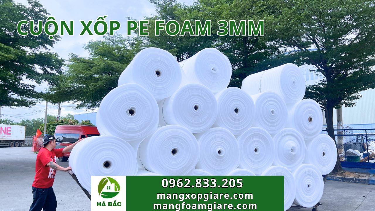 Cuộn Xốp Pe Foam 3mm