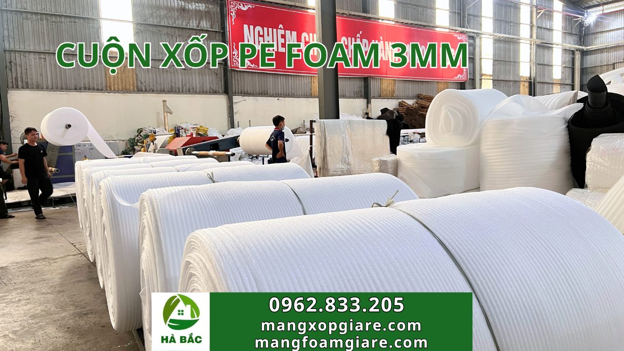 Cuộn Xốp Pe Foam 3mm