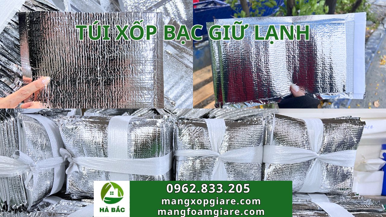 Túi Xốp Bạc Giữ Lạnh Túi Xốp Bạc Giữ Lạnh