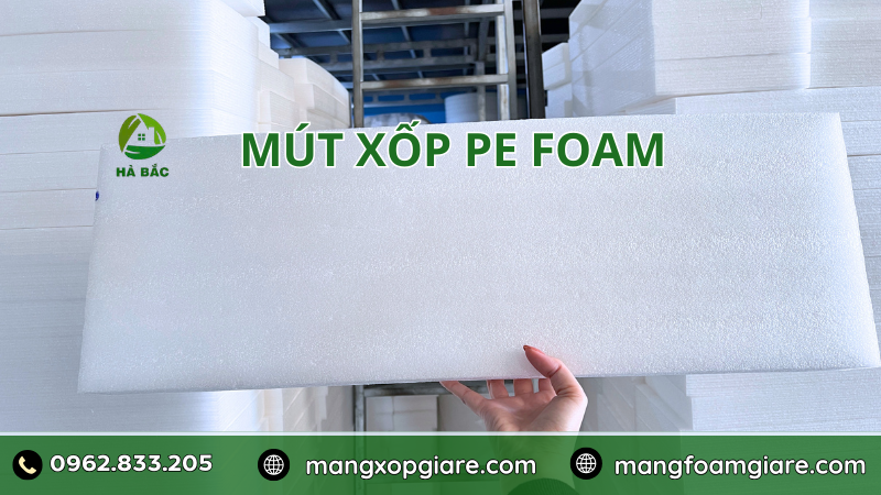 Mút xốp pe foam cắt tấm