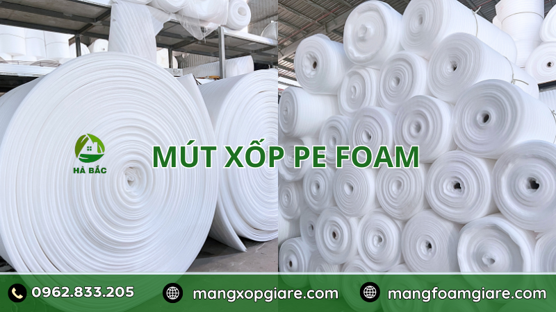 Mút xốp pe foam cắt tấm