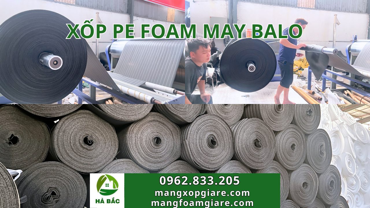 Mút Xốp May Balo Mút Xốp May Balo