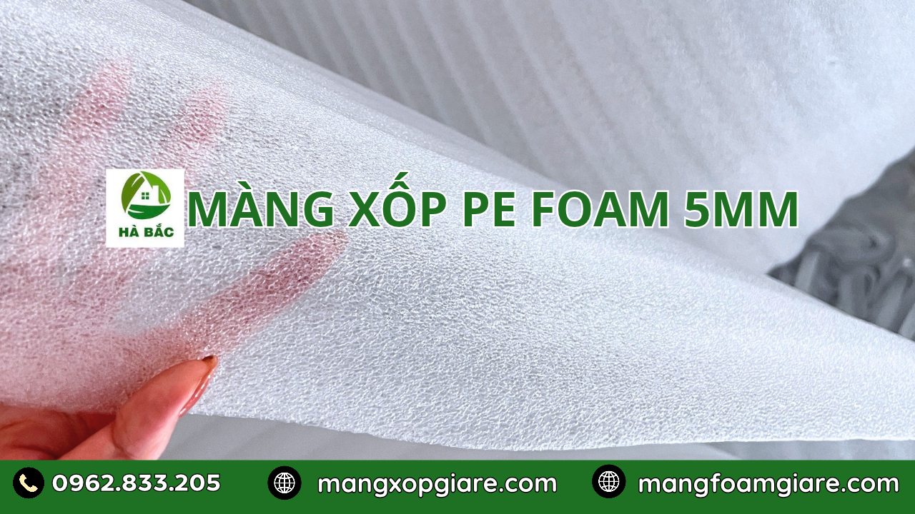 Mút xốp PE foam 5mm