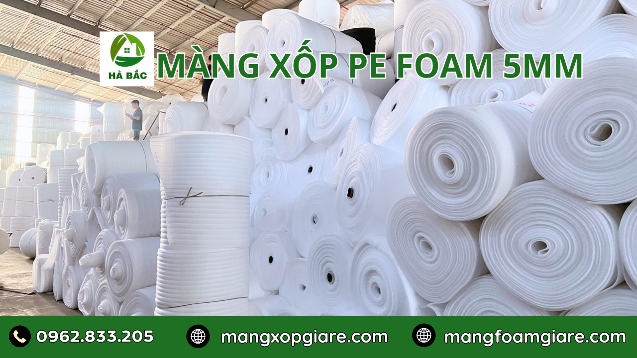 Mút xốp PE foam 5mm