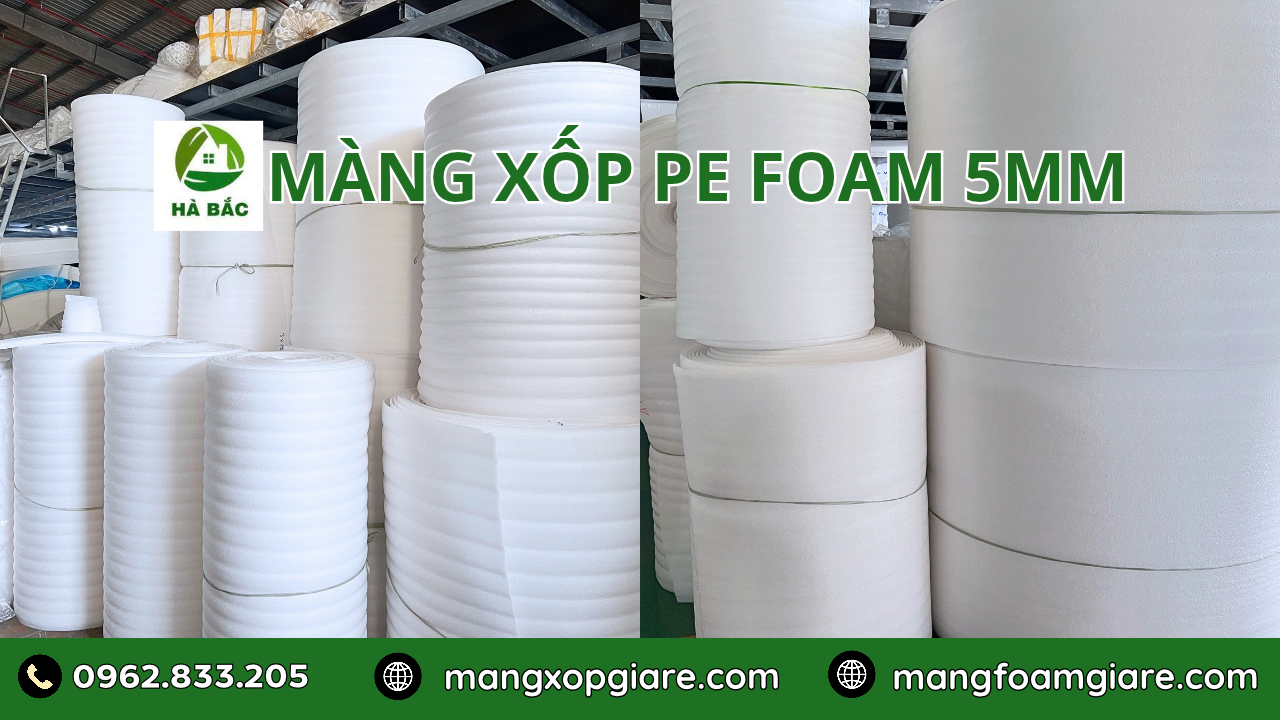 Mút xốp PE foam 5mm