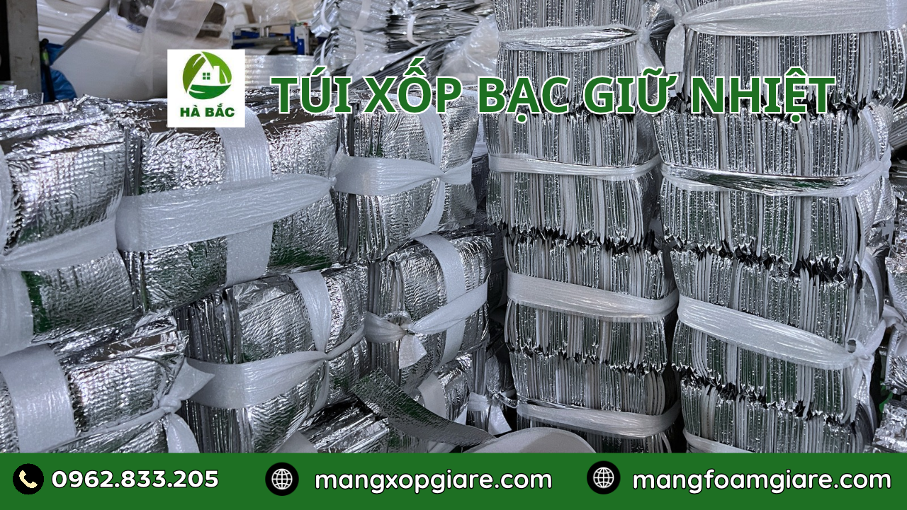 Túi Xốp Bạc Giữ Nhiệt Thực Phẩm